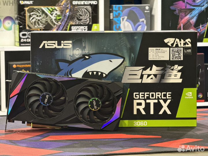 Видеокарта RTX3060 12gb Asus Megaladon