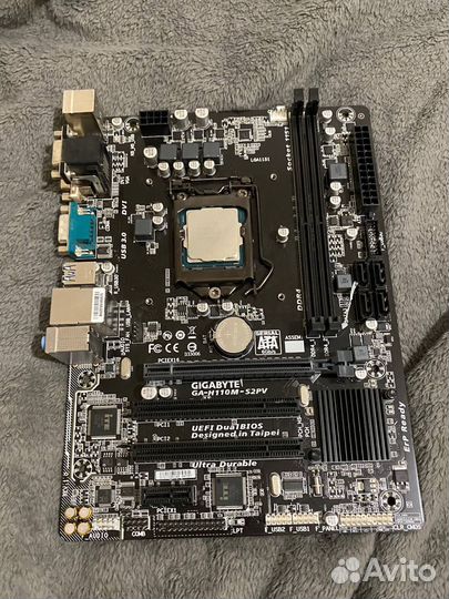 Комплект Intel i5 7500 / h110 / 16gb/ кулер