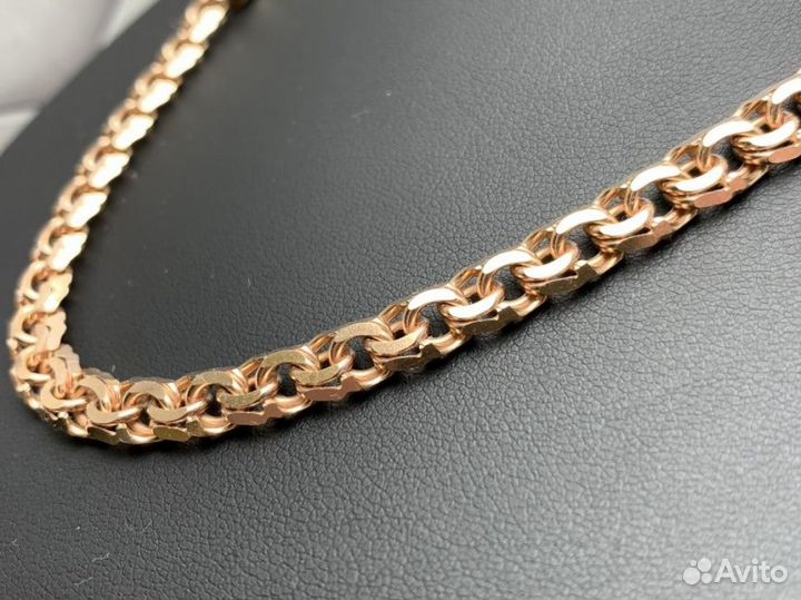 Золотая цепь 585 пробы массой 54 грамма (57см)
