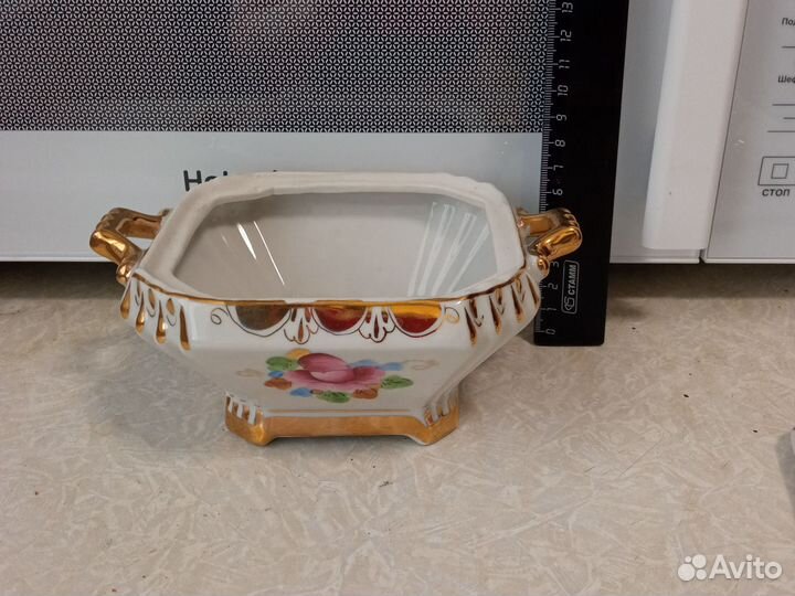 Конфетница, сахарница фарфор СССР