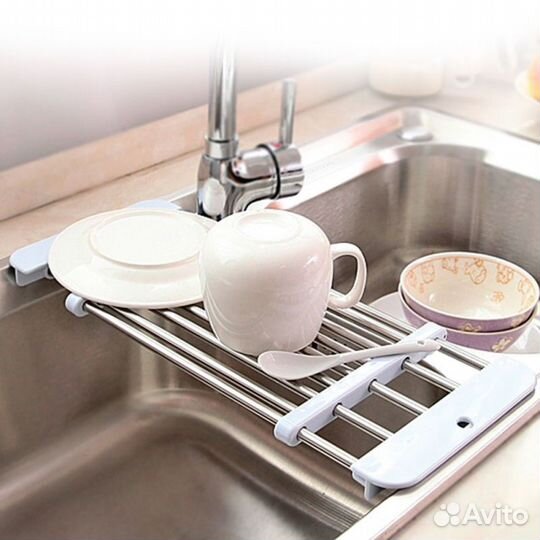 Сушилка на раковину раздвижная