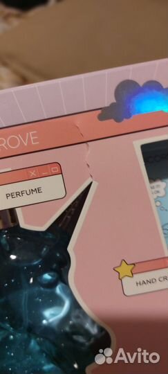 Подарочный набор парфюм и крем. unicorns approve