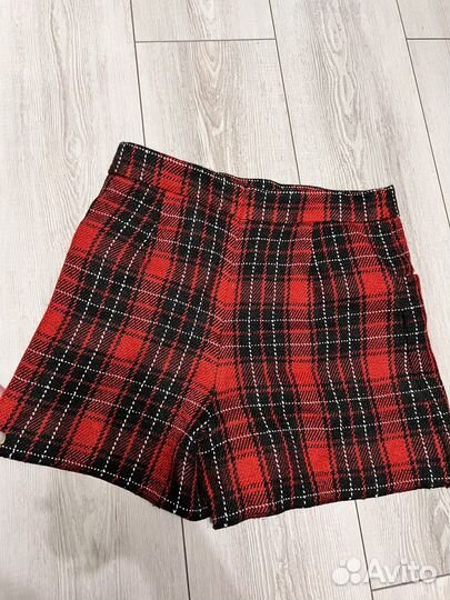 Шорты ZaRa клетчатые