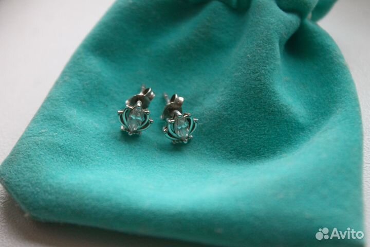 Серьги Серебро СССР