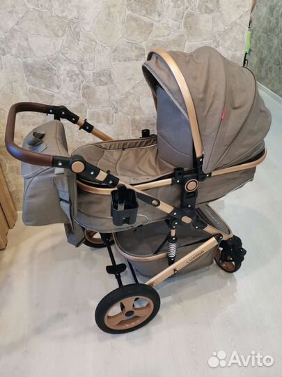 Коляска 2 в 1 luxmom