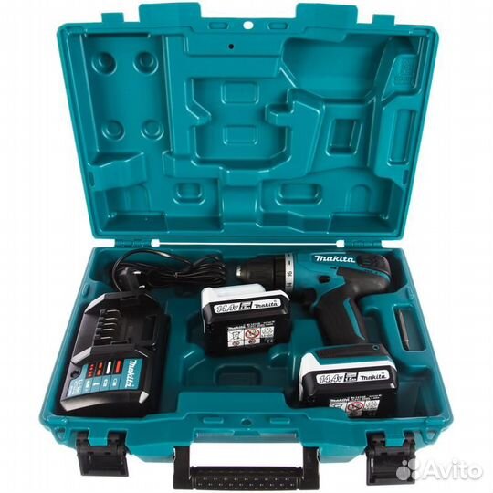 Аккумуляторная дрель-шуруповерт Makita DF347DWE