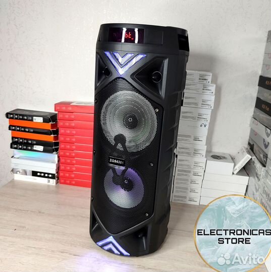 Блютуз Колонка Bluetooth ZQS-6201 60 Ватт v.5