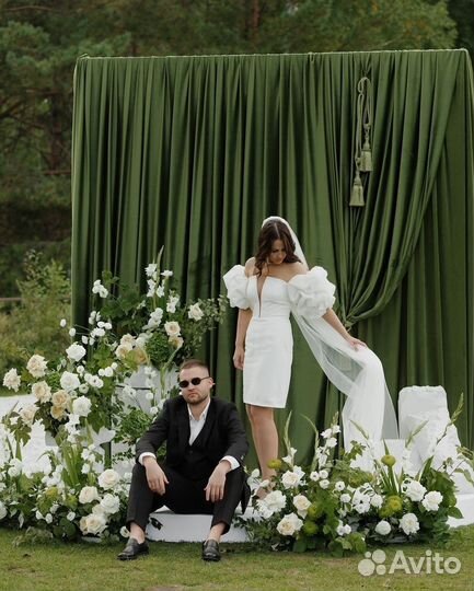 Свадебное оформление, оформление призидиума