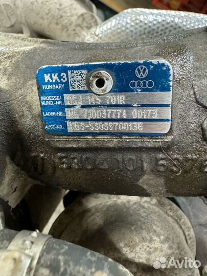 Турбина в сборе Пассат сс 1.8л TSI