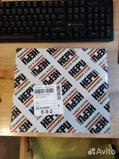 Насос водяной hepu P1513 для mercedes GLK 220cdi