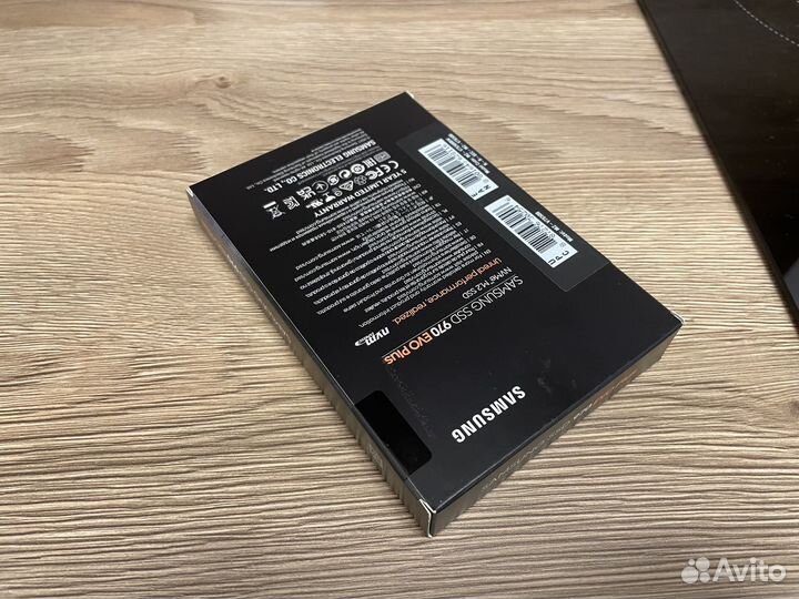 Новый 500 Gb SSD M.2 Samsung 970 EVO Plus