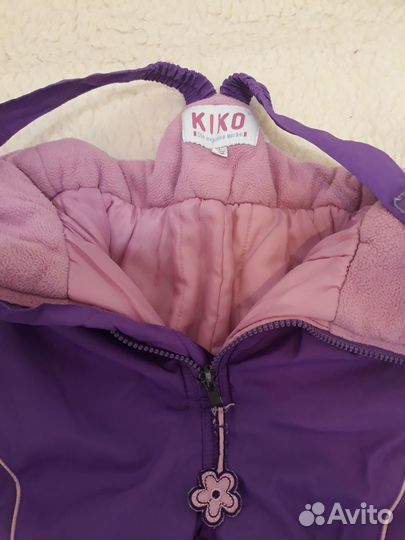Зимний костюм на девочку 80