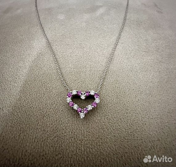 Кулон подвеска tiffany hearts оригинал