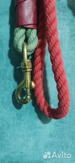 Поводок dogwithlog для крупных собак, канат