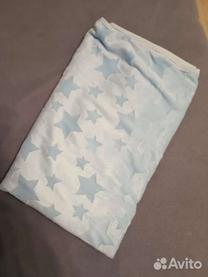 Плед, пеленки-непромокашки, простынь на резинке