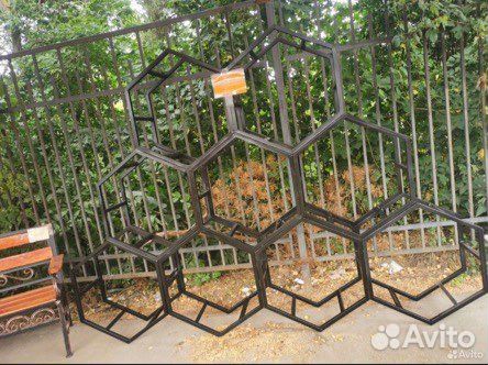 Дровница (Поленница) лофт уличная