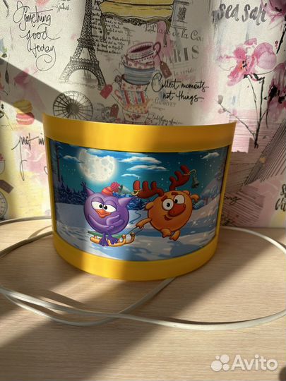 Детский настенный светильник