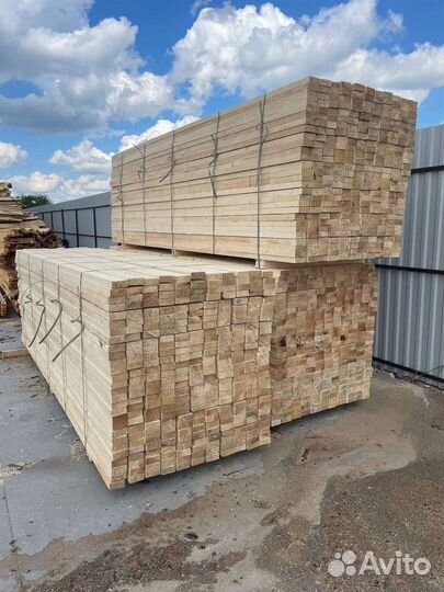 Доска обрезная 25x100x6M