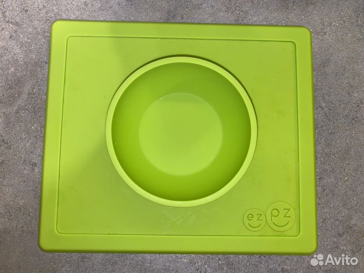 Тарелка ezpz/детская силиконовая тарелка