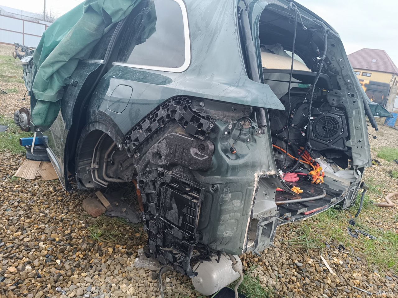 Крыло заднее левое четверть порог Lixiang L9