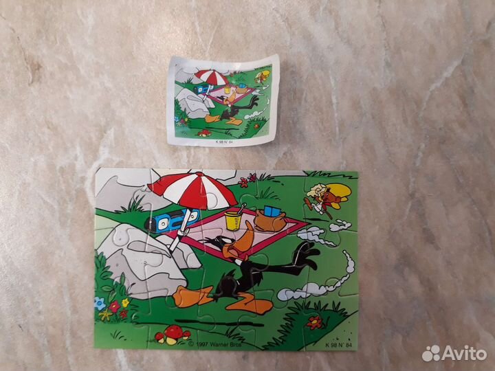 Пазлы Киндер Сюрприз 90-е