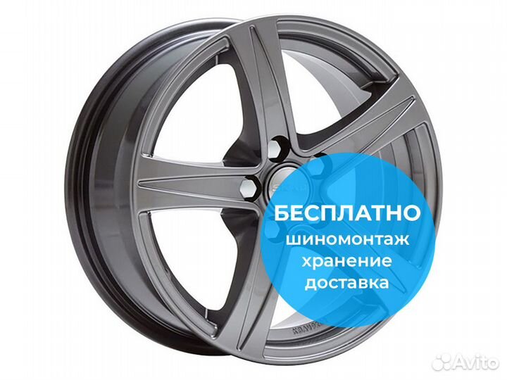 R16 5x114,3 6,5J ET38 D67,1 Скад Sakura Графит