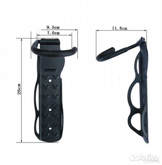 Держатель для велосипеда на стену за колесо