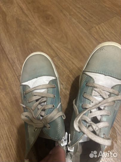 Кеды котофей кожа