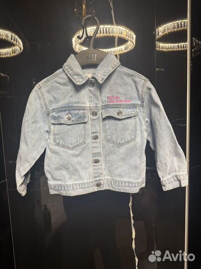 Джинсовая куртка Zara 98