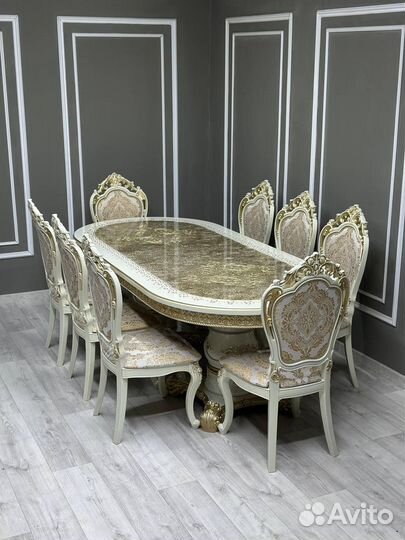 Стол со стульями \оплата при получении