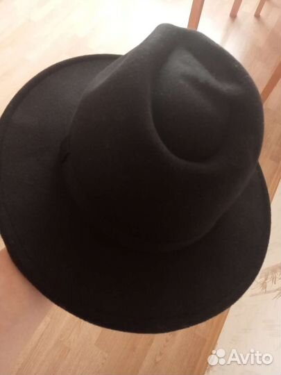 Шляпа женская черная