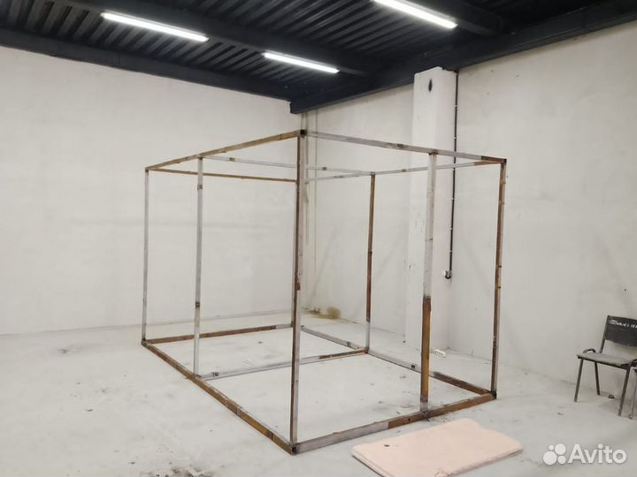 Металлокаркас бытовка хоз блок