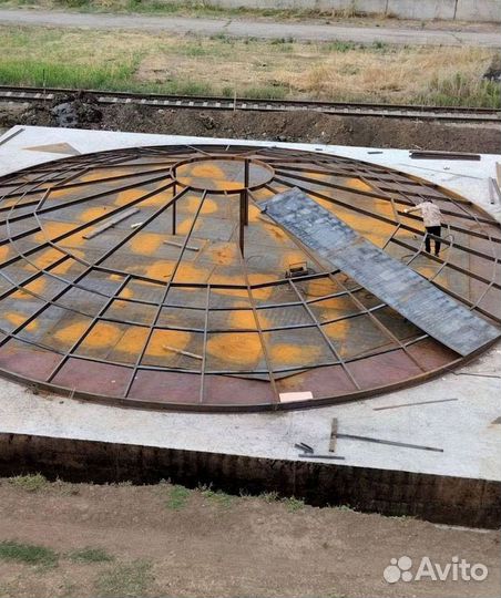 Строительство ангаров, гаражей, навесов