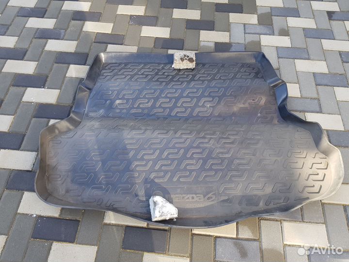 Коврик в багажник mazda 6