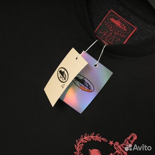 Футболка corteiz x 21 savage черная качественная