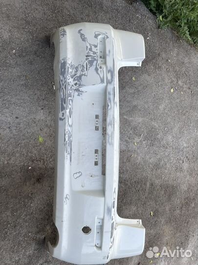 Бампер задний лансер 10