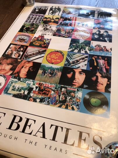 2 постера: Beatles и Чарли Чаплин, цена за оба