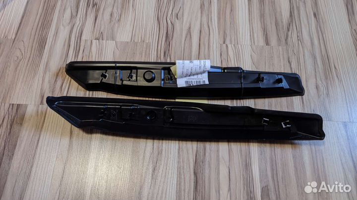 Замыкающая часть переднего крыла на Skoda Fabia