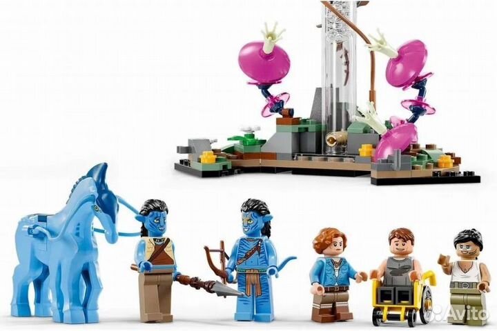 Lego Avatar Парящие горы: Зона 26 и RDA Samson 755