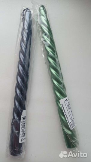 Свечи восковые цветные