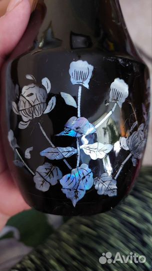 Ваза деревянная