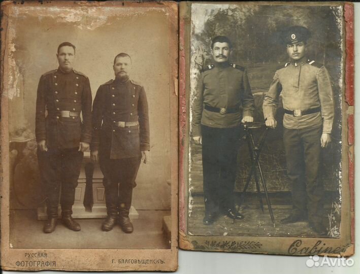 Старинные фотографии. Военные российской империи