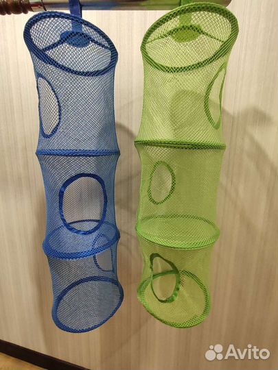 Подвесные корзины-сетки для игрушек IKEA