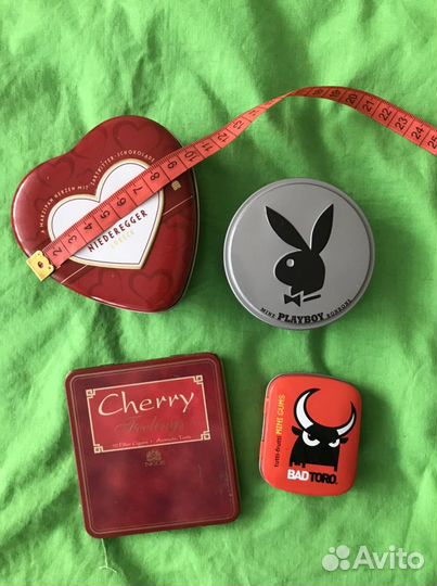 Железная банка для декупажа или для хранения