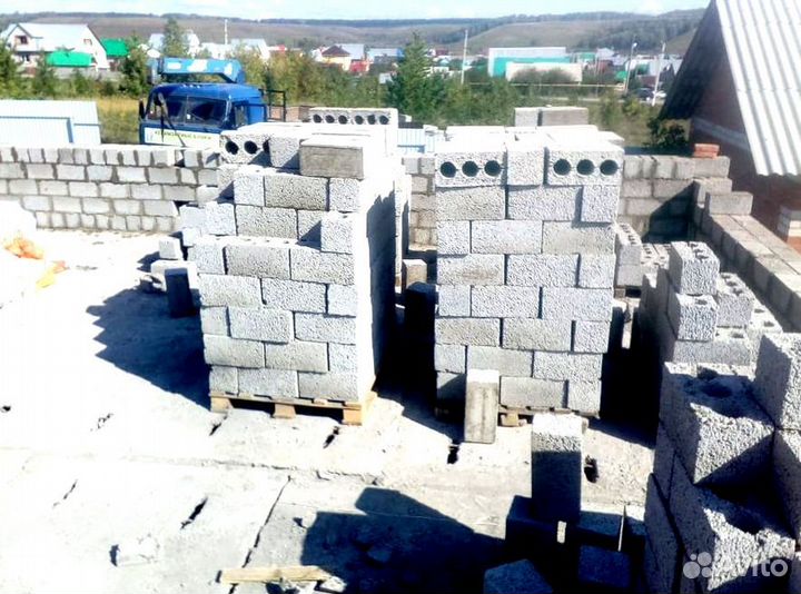 Керамзитные блоки и креамзитобетонные блоки RRG-95