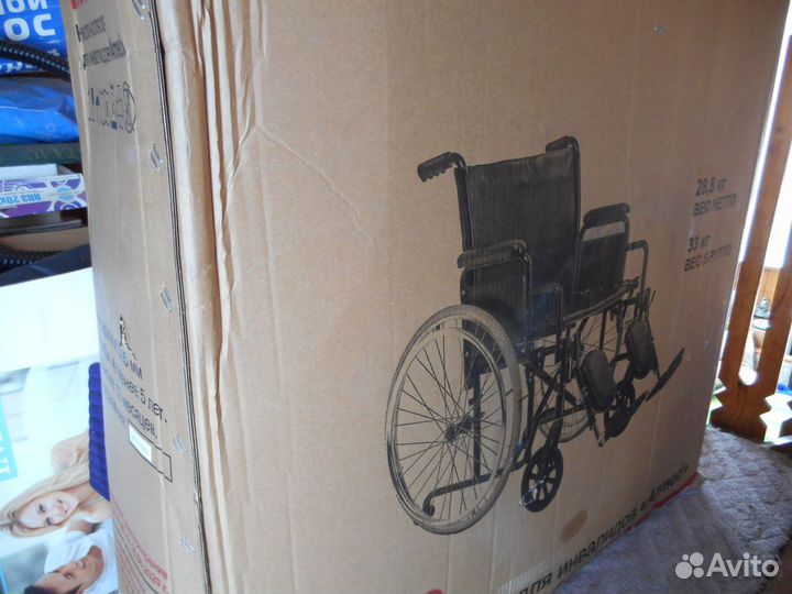 Инвалидная коляска новая