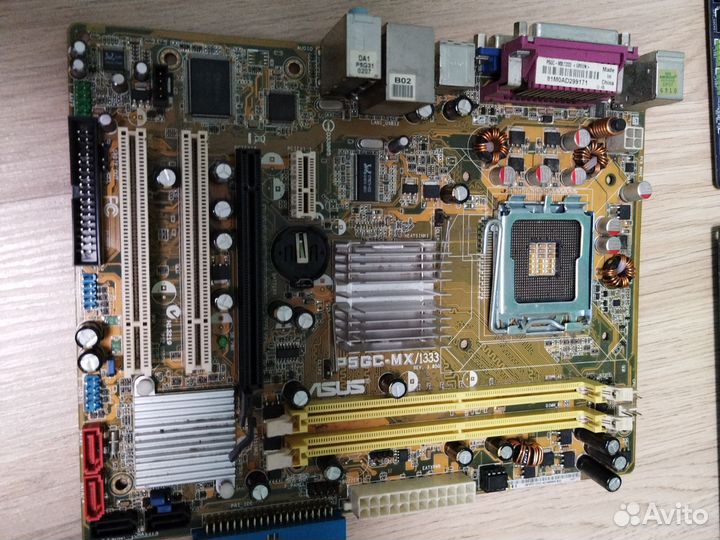 Материнская плата и жесткие диски