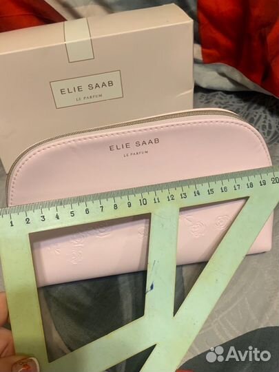 Elie Saab Косметичка/клатч нежно-розовая