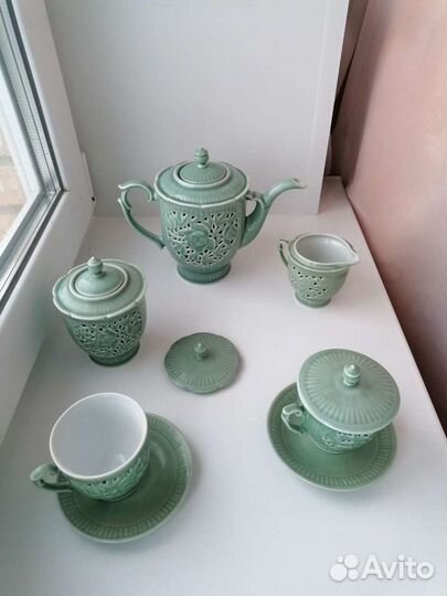 Сервиз двуслойный Северная Корея