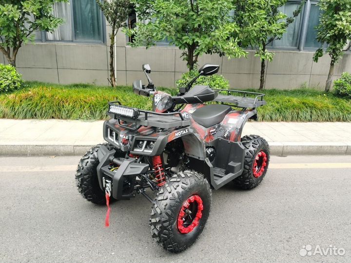 Квадроцикл ATV Motax Grizlik T200 LUX красный